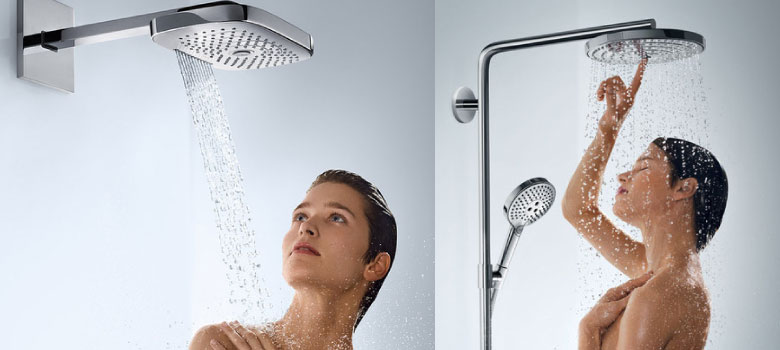Hansgrohe Showers offer an unparralelled comfort.